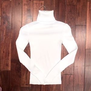 White Turtleneck